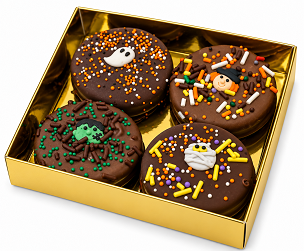 Halloween Chocolate Covered Oreos – 4 pc
